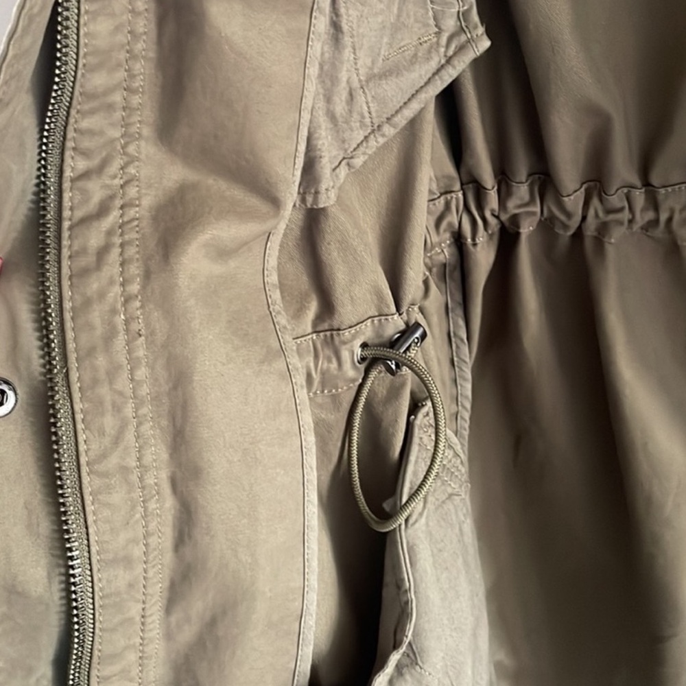 Banana Republic Oversized Olive Utility Jacket - Picture 5 of 7